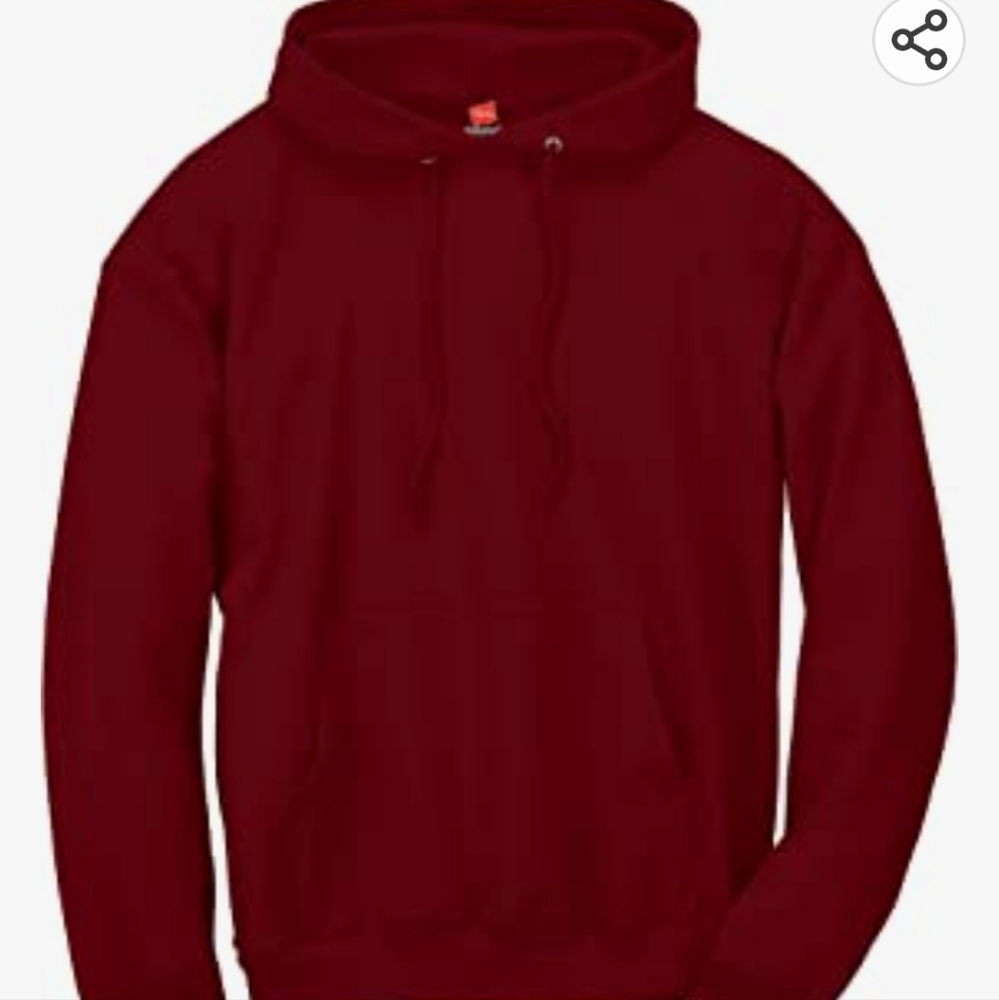 small Maroon Hanes hoodie